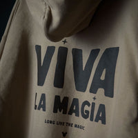 Viva La Magia Premium Hoodie - Khaki Color