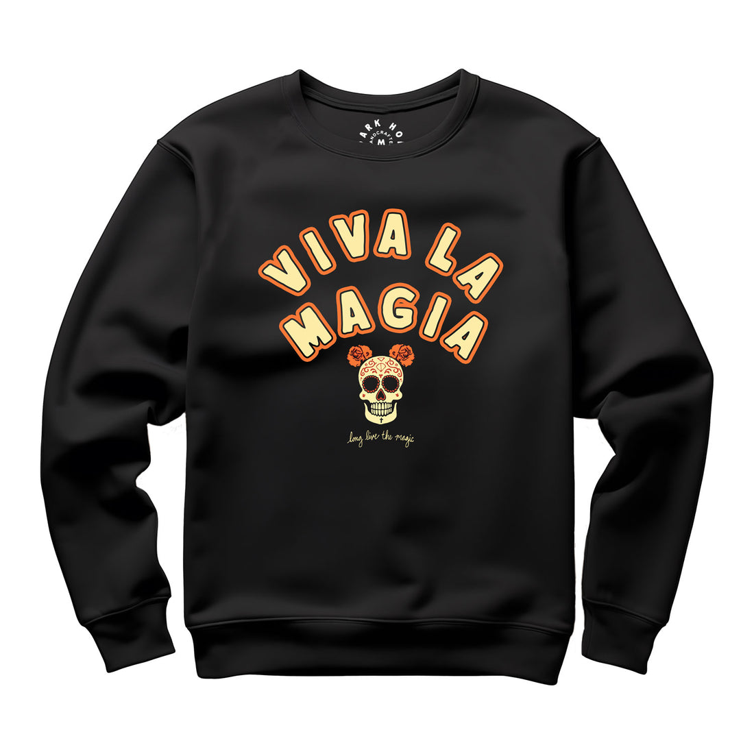 Viva La Magia Black Crewneck Sweatshirt