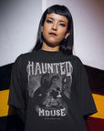 Haunted Mouse Oversized Shirt - Vintage 1929 The Haunted House Tribute Shirt