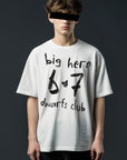 Big Hero 6-7 Dwarfs Club - Oversized Fit - Limited Quantity - Front & Back