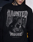 Haunted Mouse Oversized Shirt - Vintage 1929 The Haunted House Tribute Shirt