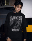 Haunted Mouse Oversized Shirt - Vintage 1929 The Haunted House Tribute Shirt