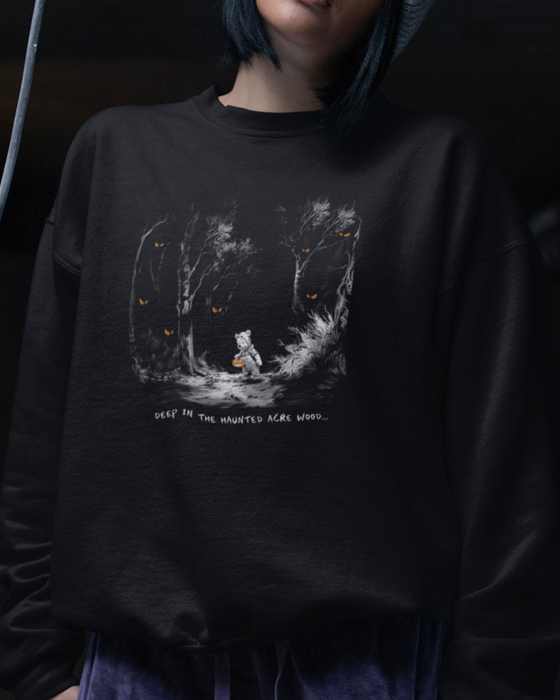 Haunted Acre Wood - Crewneck Sweatshirt