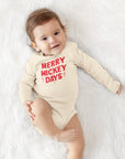 Merry Mickey Days - Baby Onesie - Long Sleeve & Short Sleeve