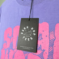 Spooky Small World Tee - Lavender Premium Dye Washed