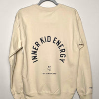 Inner Kid Energy - Sand Crewneck Sweatshirt