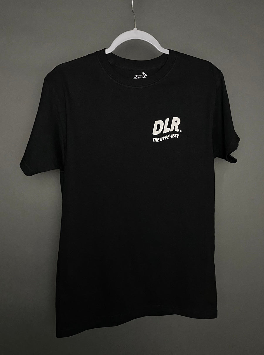 ⚡️DLR Black Shirt - The Hype'iest Place on Earth™️ (front & back)