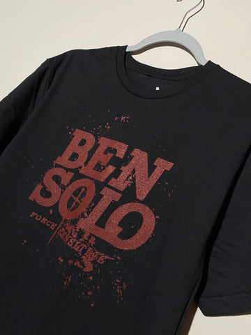 Ben Solo Shirt - Force Sensitive Black Tee