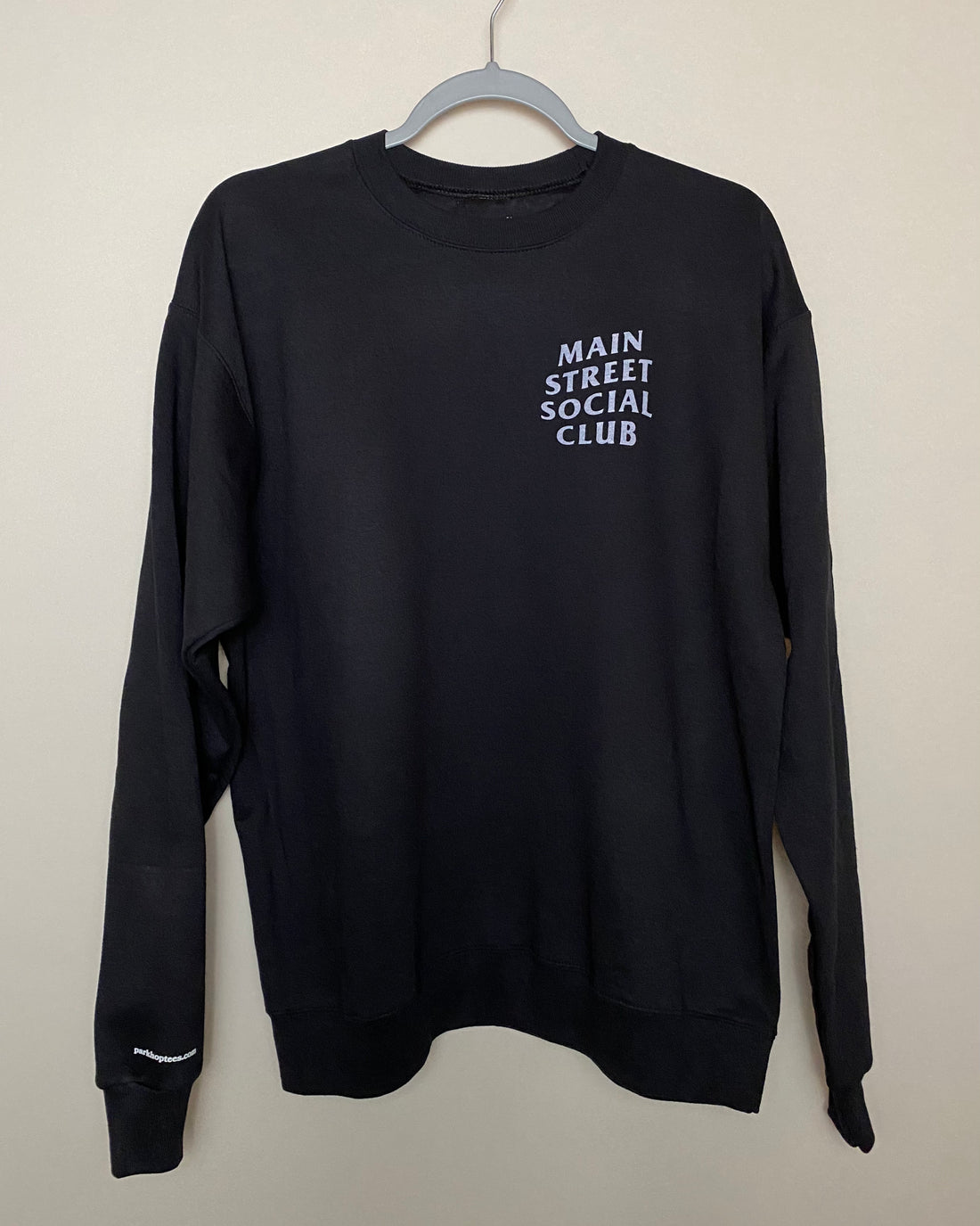 🖤 MSSC Black Crewneck Sweatshirt (Front & Back)