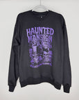 Violet Haunted Mansion Black Sweater