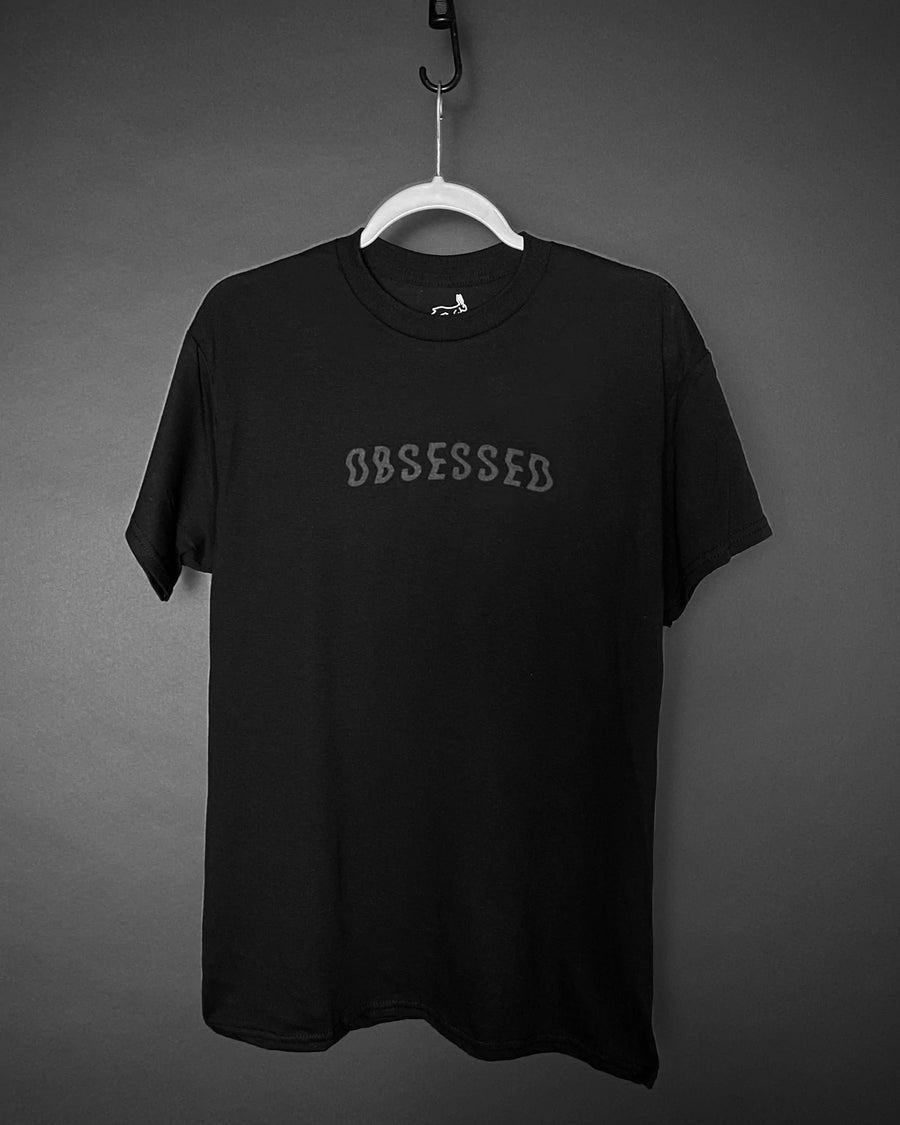 Obsessed To Death Black Tee (Front & Back)