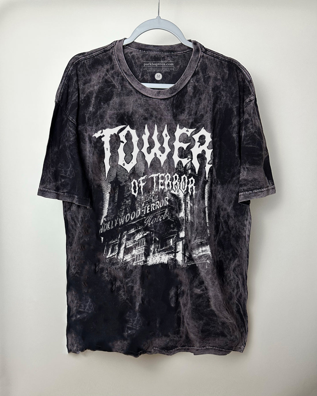 🤘 Tower of Terror Heavy Metal Cloud Wash Shirt - (Premium Unisex Tee)