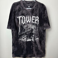 🤘 Tower of Terror Heavy Metal Cloud Wash Shirt - (Premium Unisex Tee)