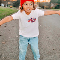 Toddler Spidey Vibes Tee - White (front logo only)