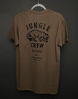 🐆 Jungle Crew Safari Brown Shirt (front & back) Classic Fit Tee