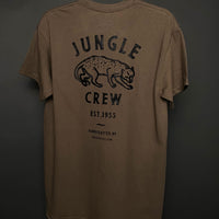 🐆 Jungle Crew Safari Brown Shirt (front & back)