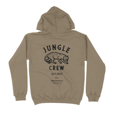 Jungle Crew Safari Brown Hoodie